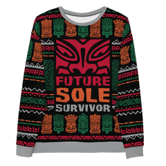 Survivor Suela del futuro Survivor Unisex Sudadera con cuello redondo - XS