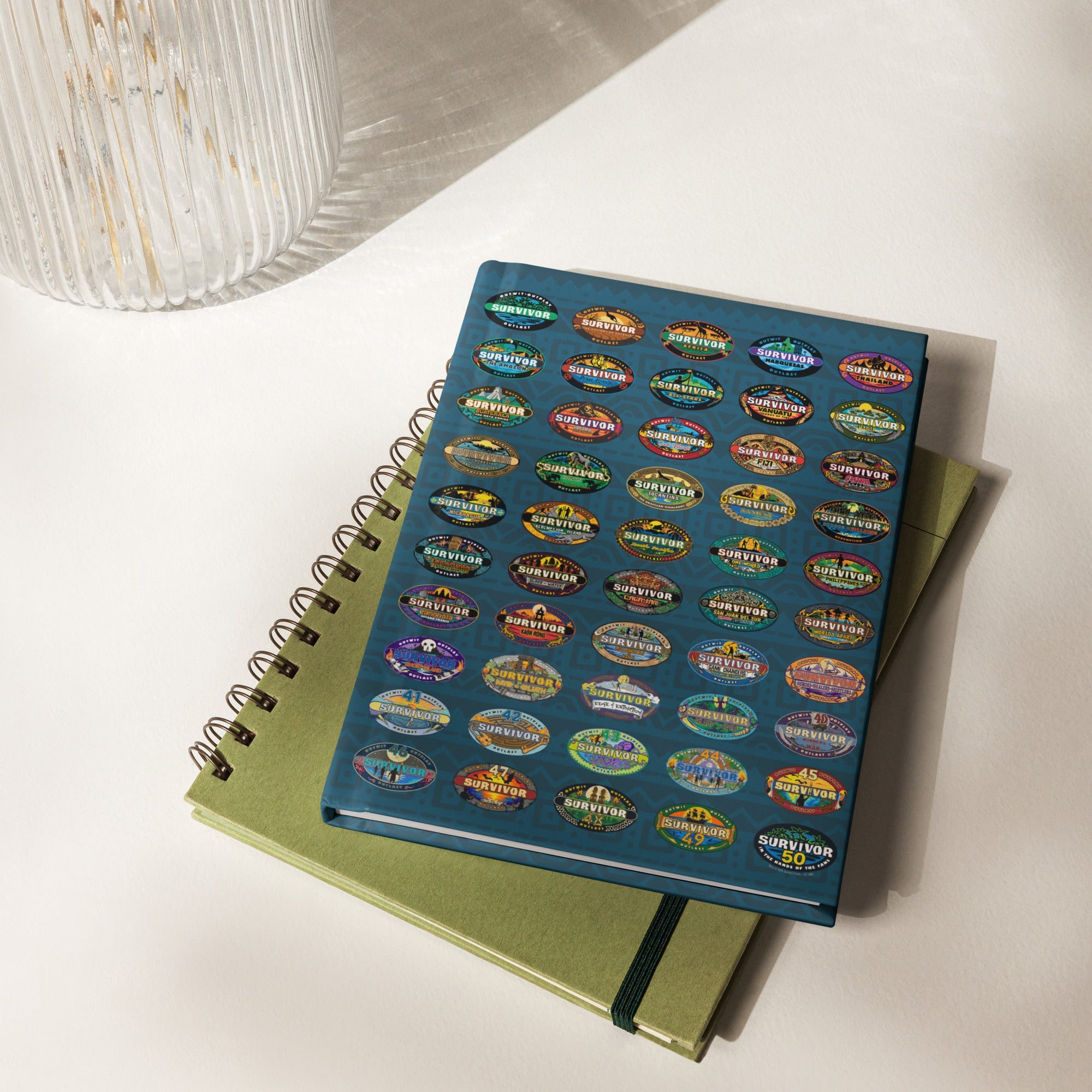 Survivor Hardcover Journal 50 Seasons Logo – Paramount Shop