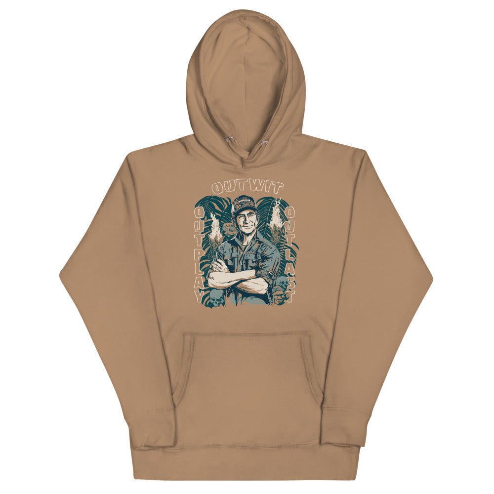 Survivor Hoodie Jeff Tribal Outwit. Outplay. Outlast. - Paramount Shop