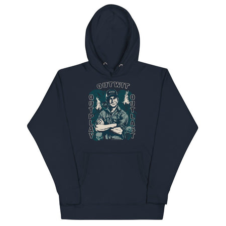 Survivor Hoodie Jeff Tribal Outwit. Outplay. Outlast. - Paramount Shop