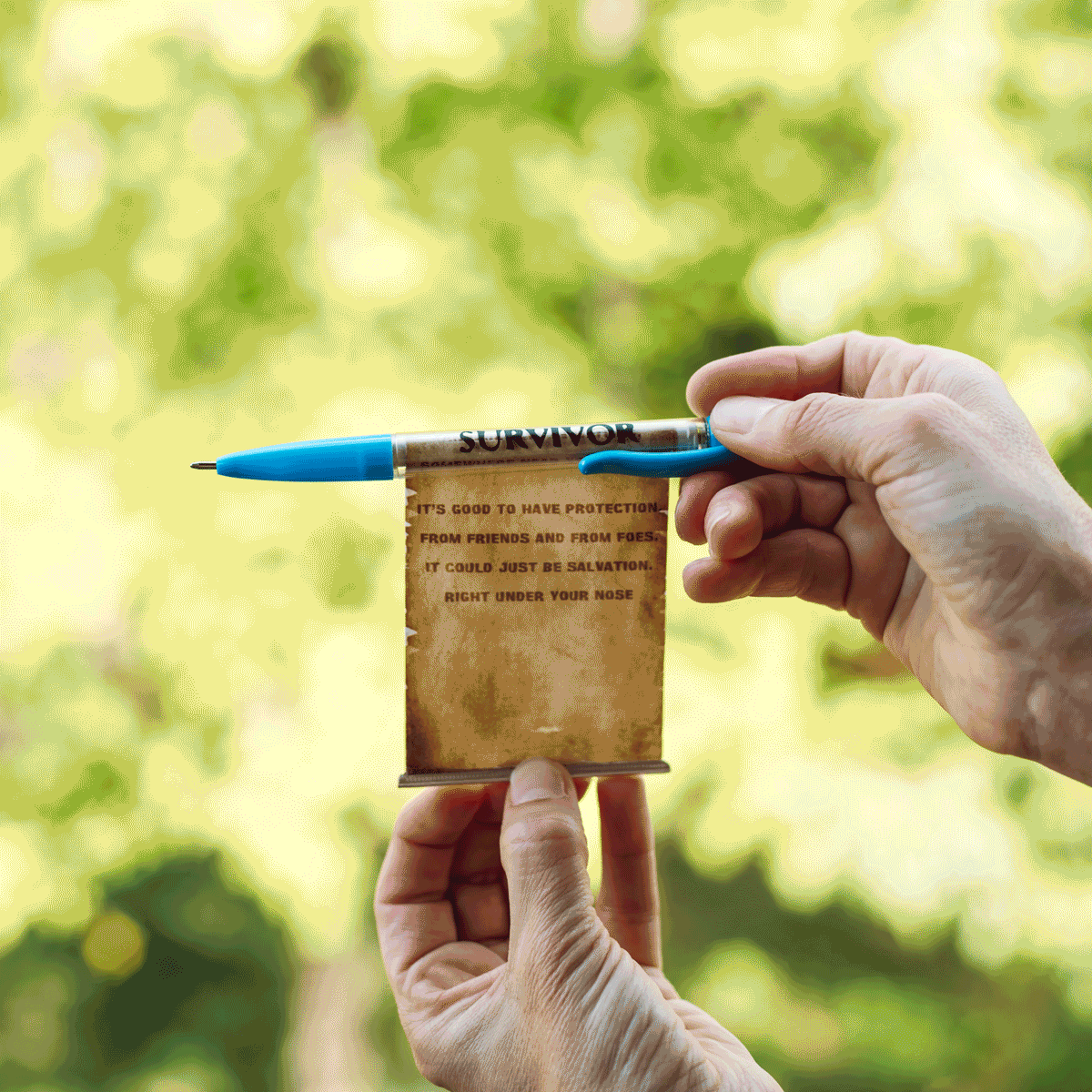 Survivor Immunity Idol Banner Pen - Paramount Shop