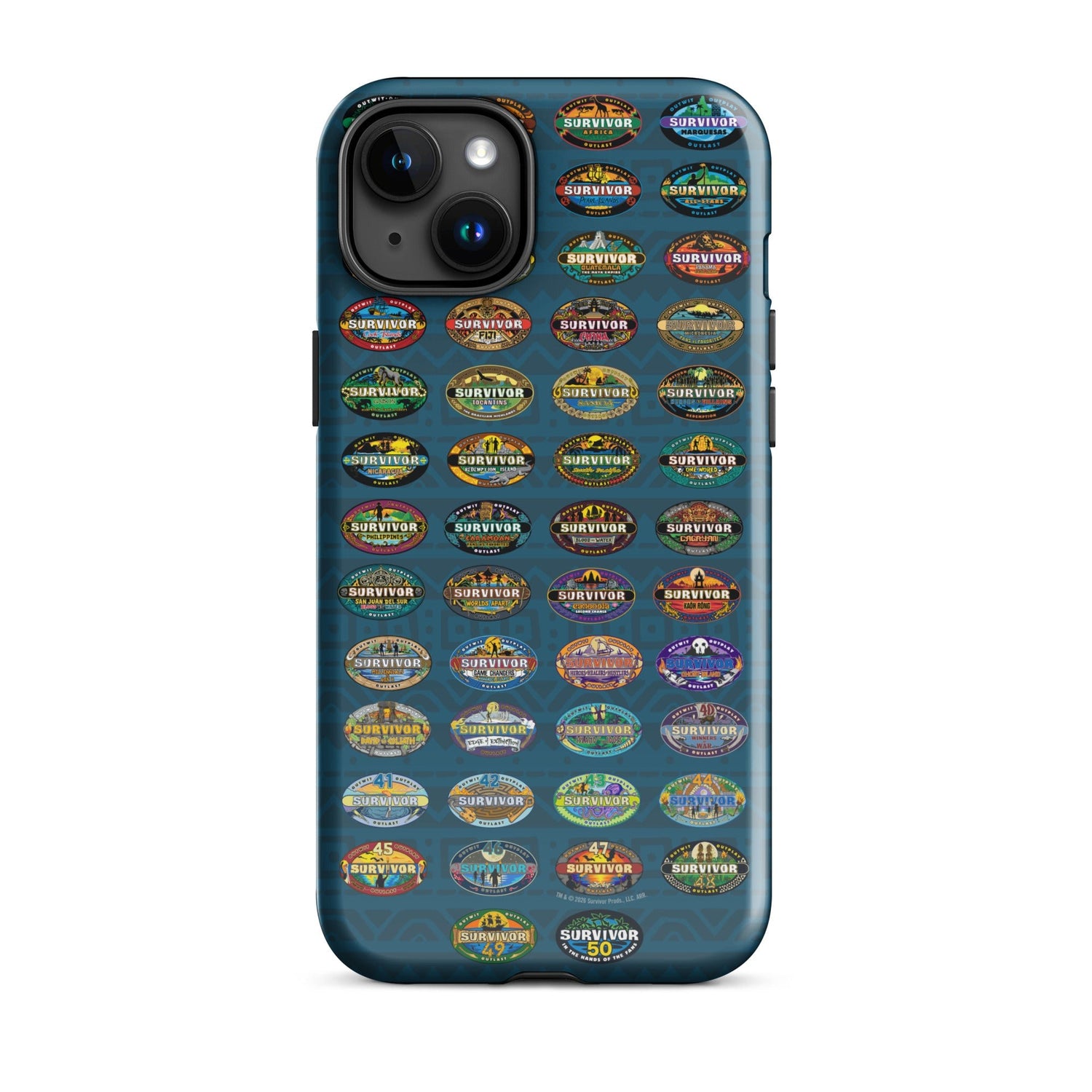 Survivor iPhone Tough Phone Case 50 Seasons Logo - Paramount Shop