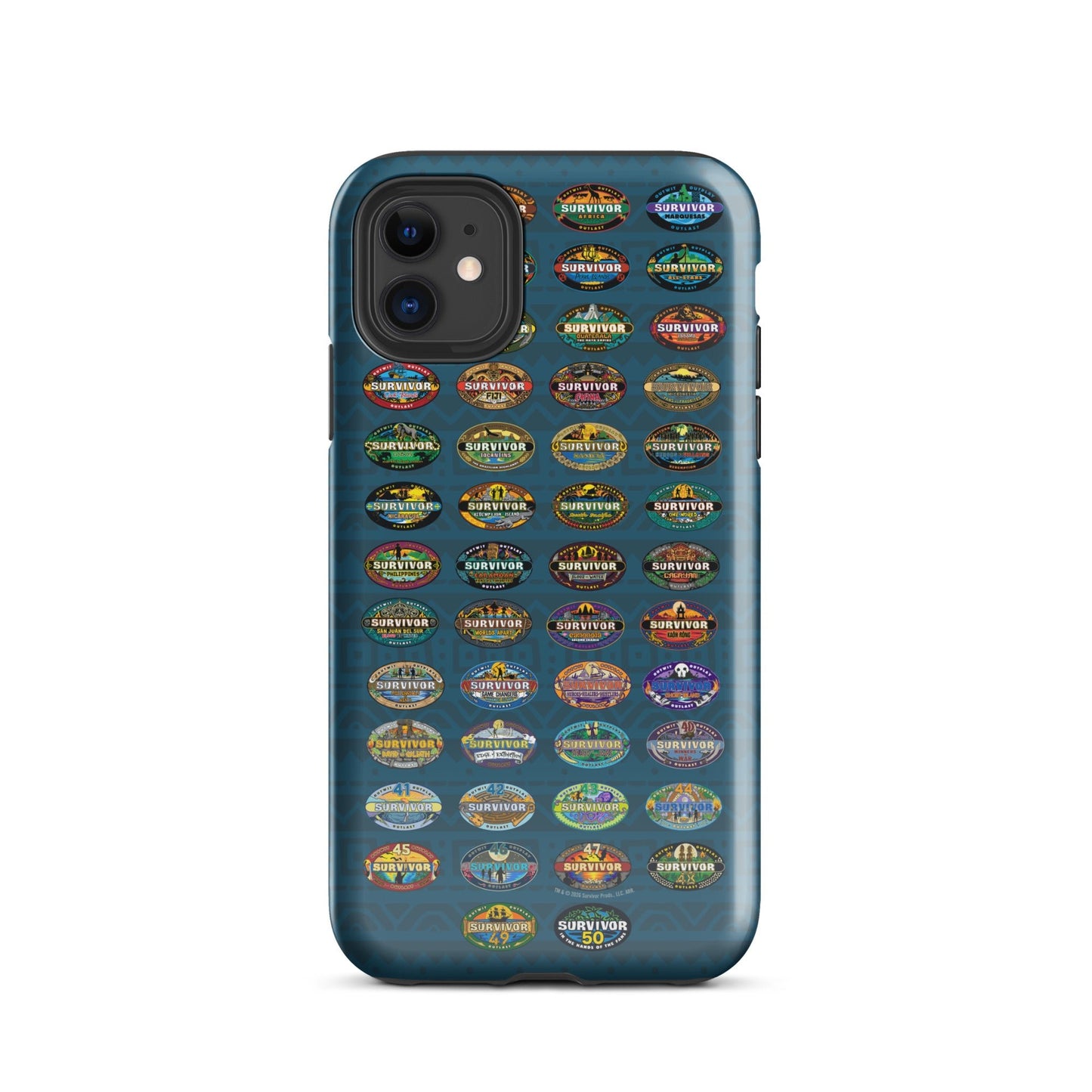 Survivor iPhone Tough Phone Case 50 Seasons Logo - Paramount Shop