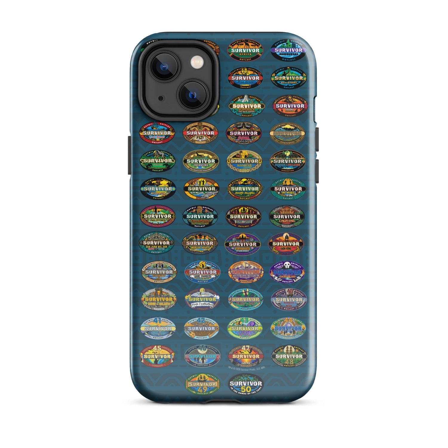 Survivor iPhone Tough Phone Case 50 Seasons Logo - Paramount Shop