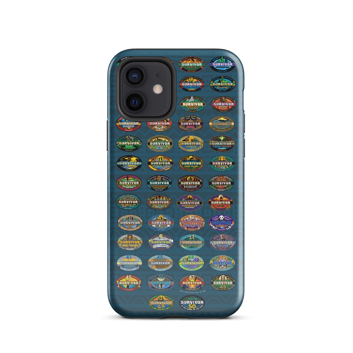 Survivor iPhone Tough Phone Case 50 Seasons Logo - Paramount Shop