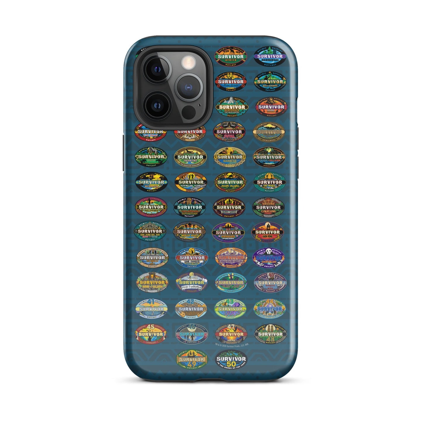 Survivor iPhone Tough Phone Case 50 Seasons Logo - Paramount Shop
