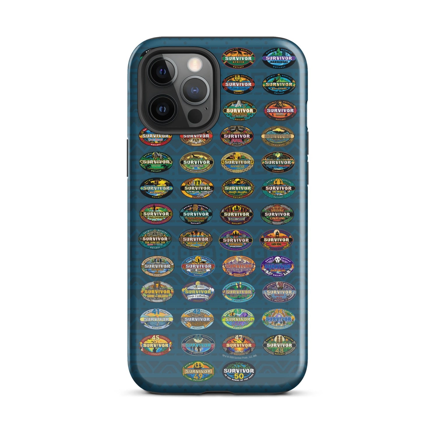 Survivor iPhone Tough Phone Case 50 Seasons Logo - Paramount Shop