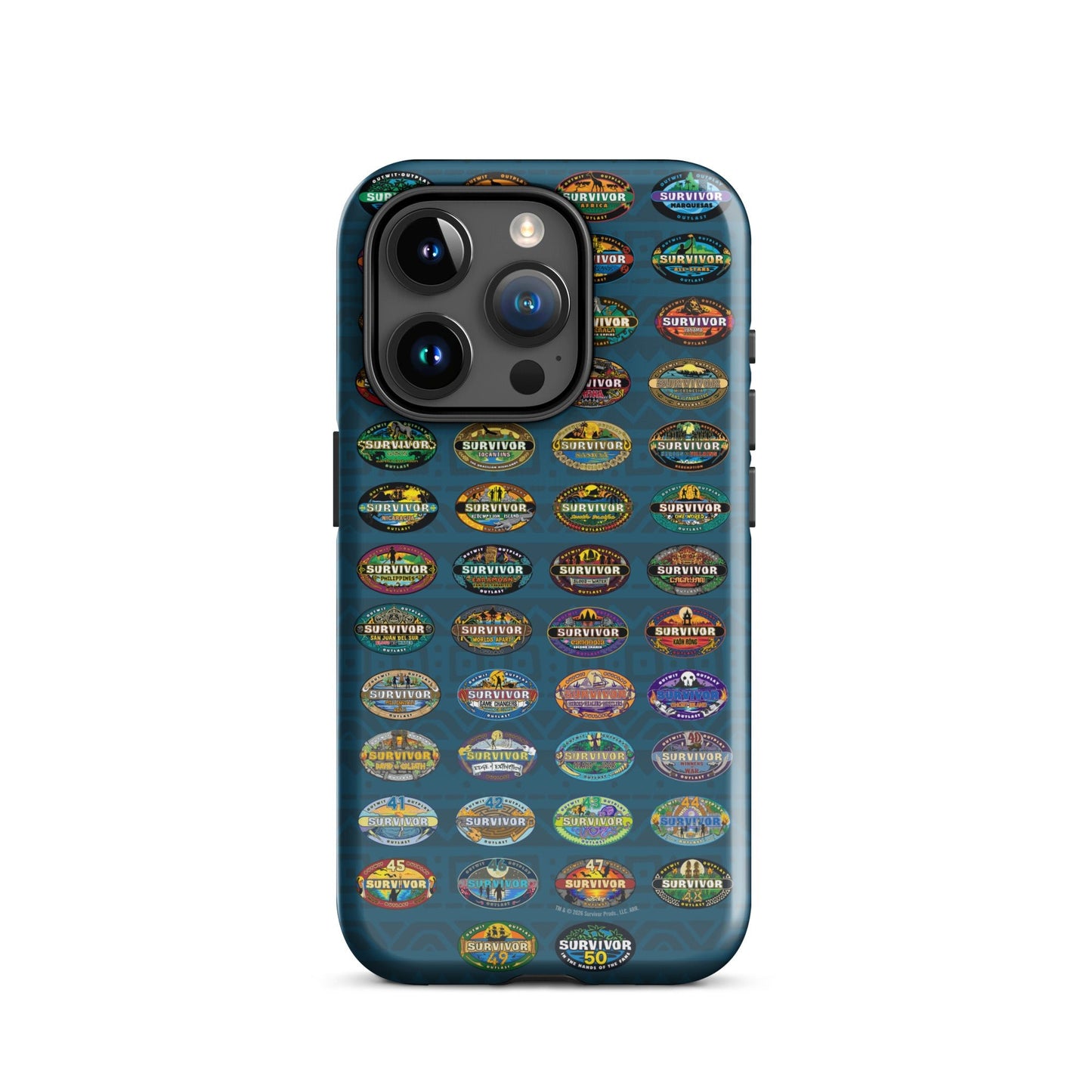 Survivor iPhone Tough Phone Case 50 Seasons Logo - Paramount Shop