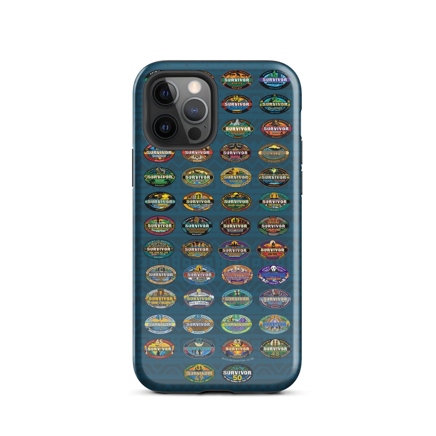 Survivor iPhone Tough Phone Case 50 Seasons Logo - Paramount Shop