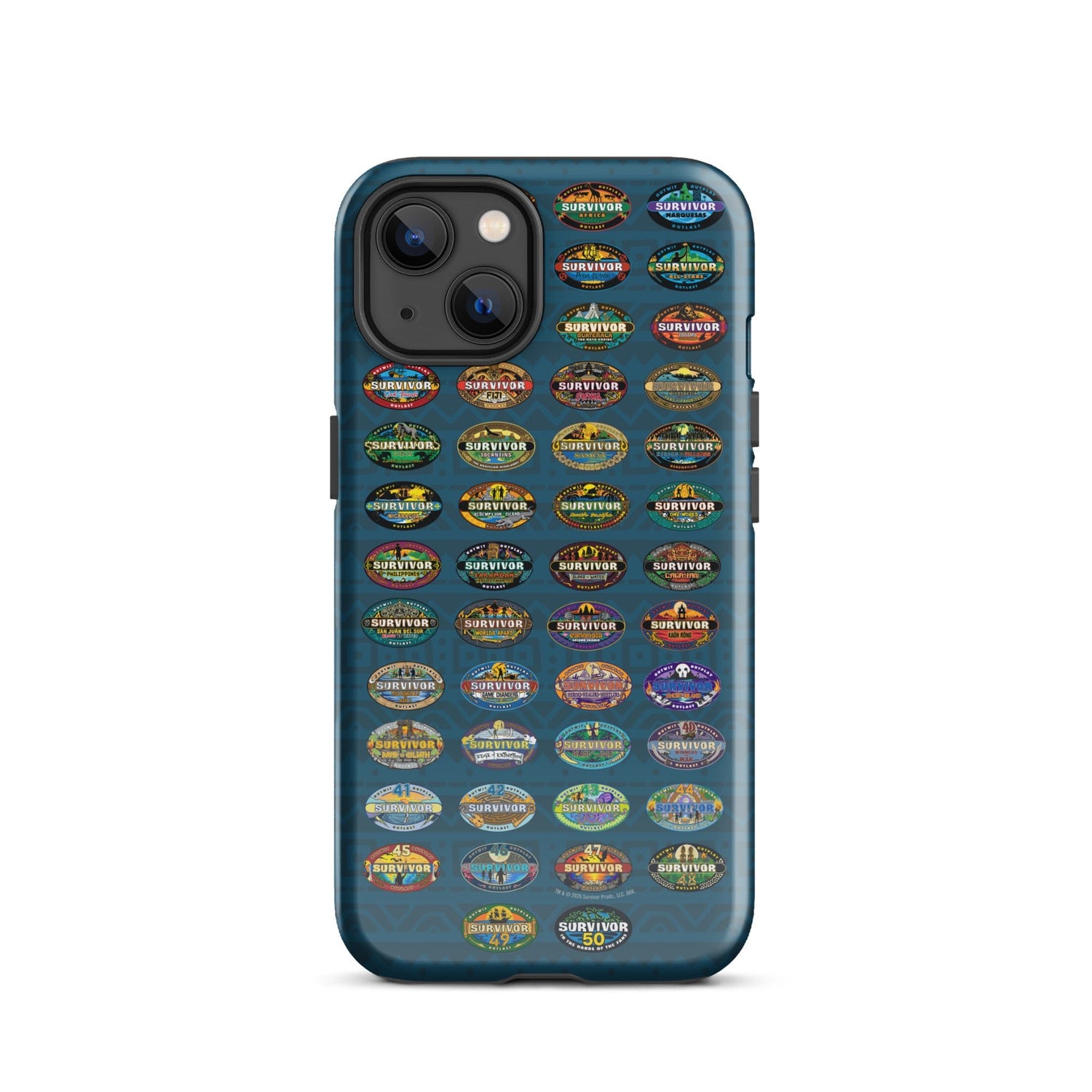 Survivor iPhone Tough Phone Case 50 Seasons Logo - Paramount Shop