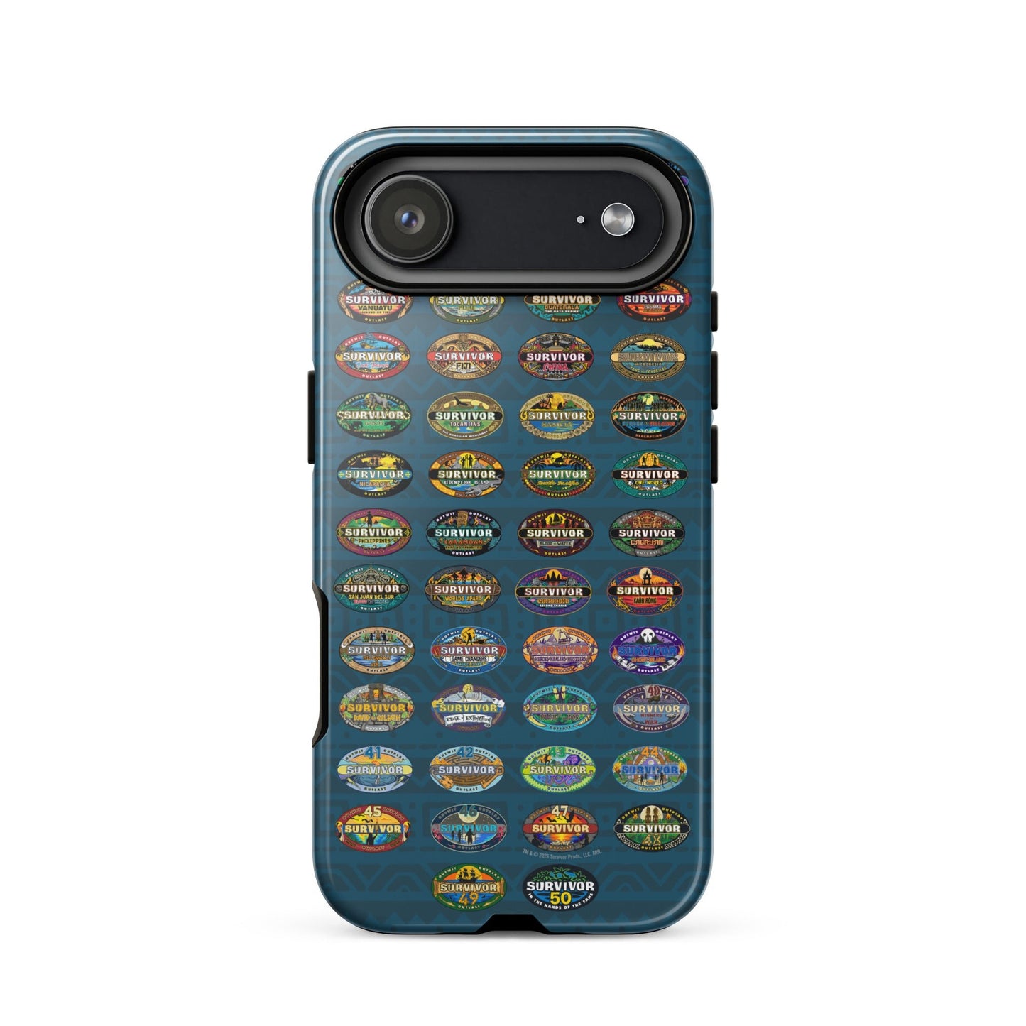 Survivor iPhone Tough Phone Case 50 Seasons Logo - Paramount Shop