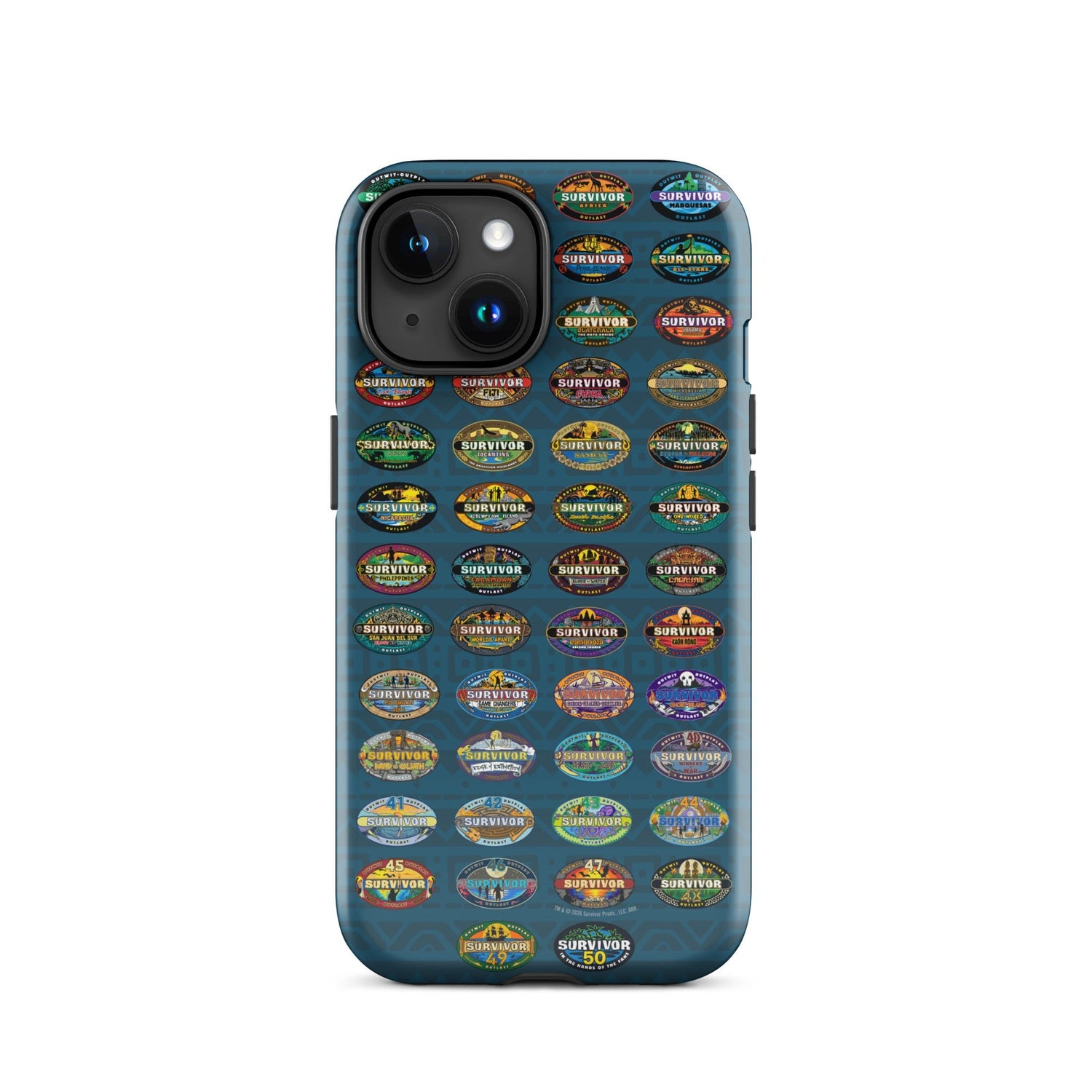 Survivor iPhone Tough Phone Case 50 Seasons Logo - Paramount Shop