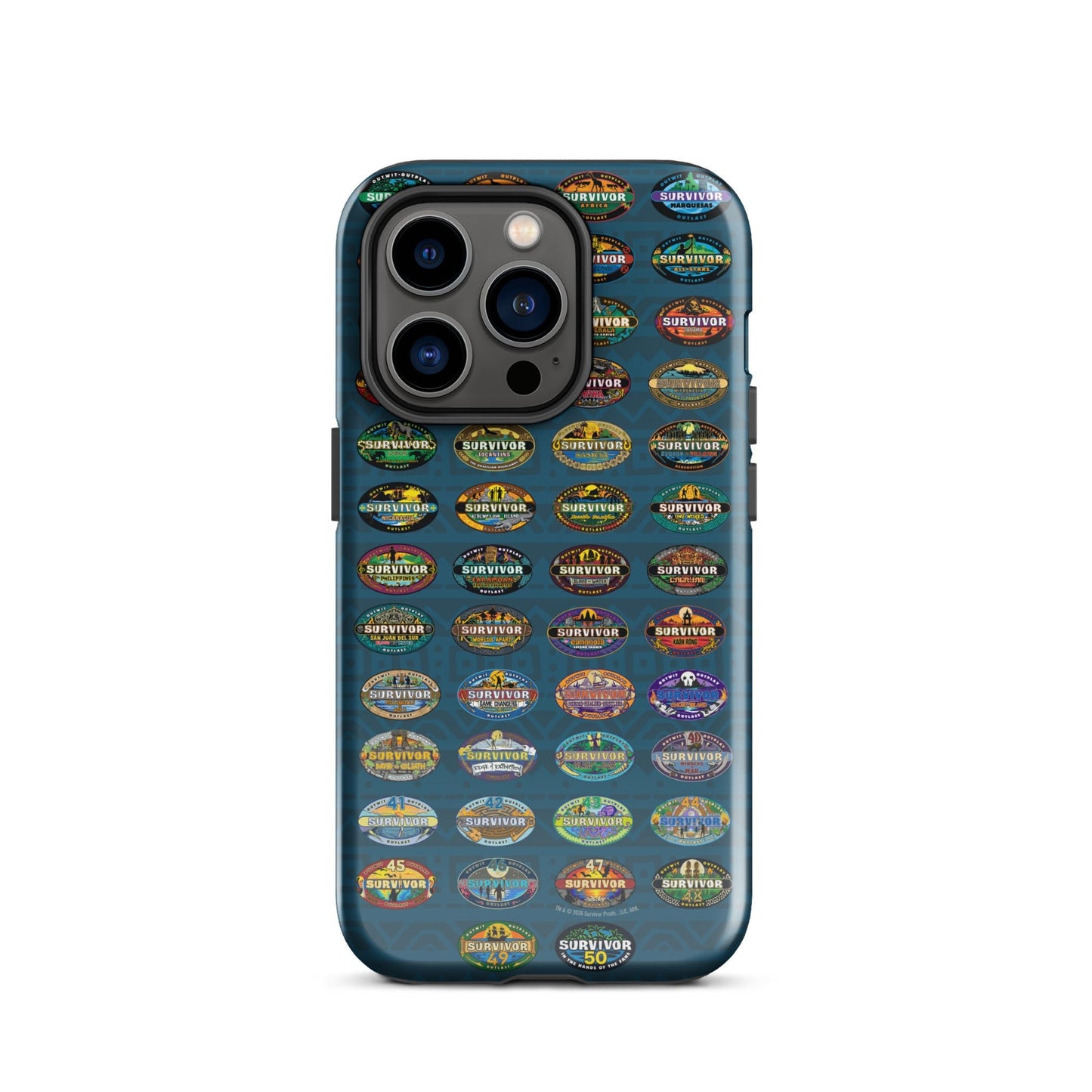 Survivor iPhone Tough Phone Case 50 Seasons Logo - Paramount Shop