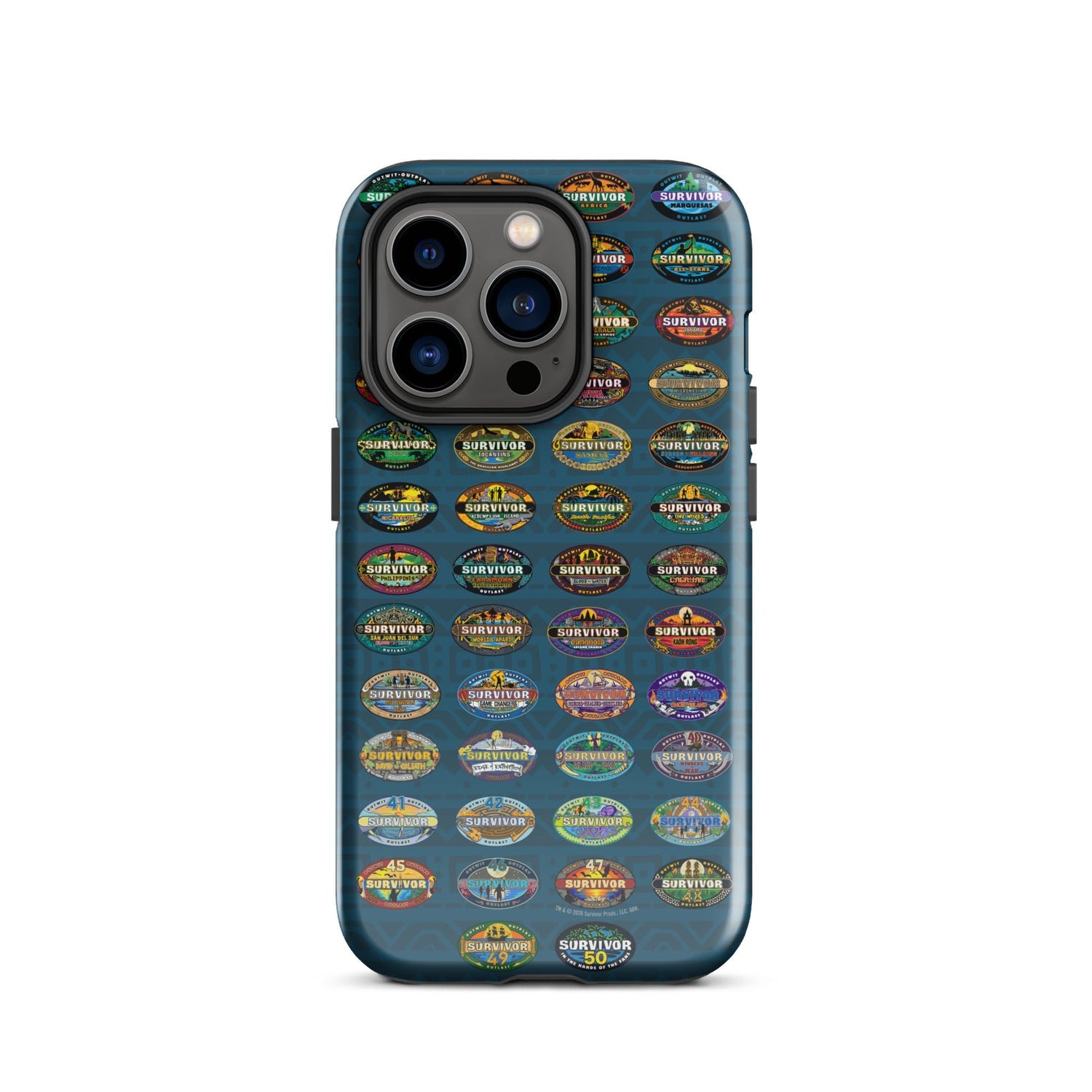 Survivor iPhone Tough Phone Case 50 Seasons Logo - Paramount Shop