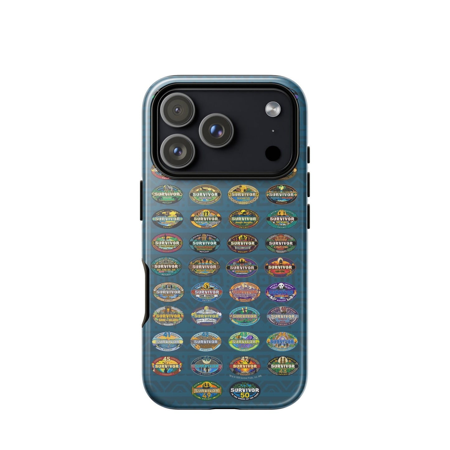 Survivor iPhone Tough Phone Case 50 Seasons Logo - Paramount Shop