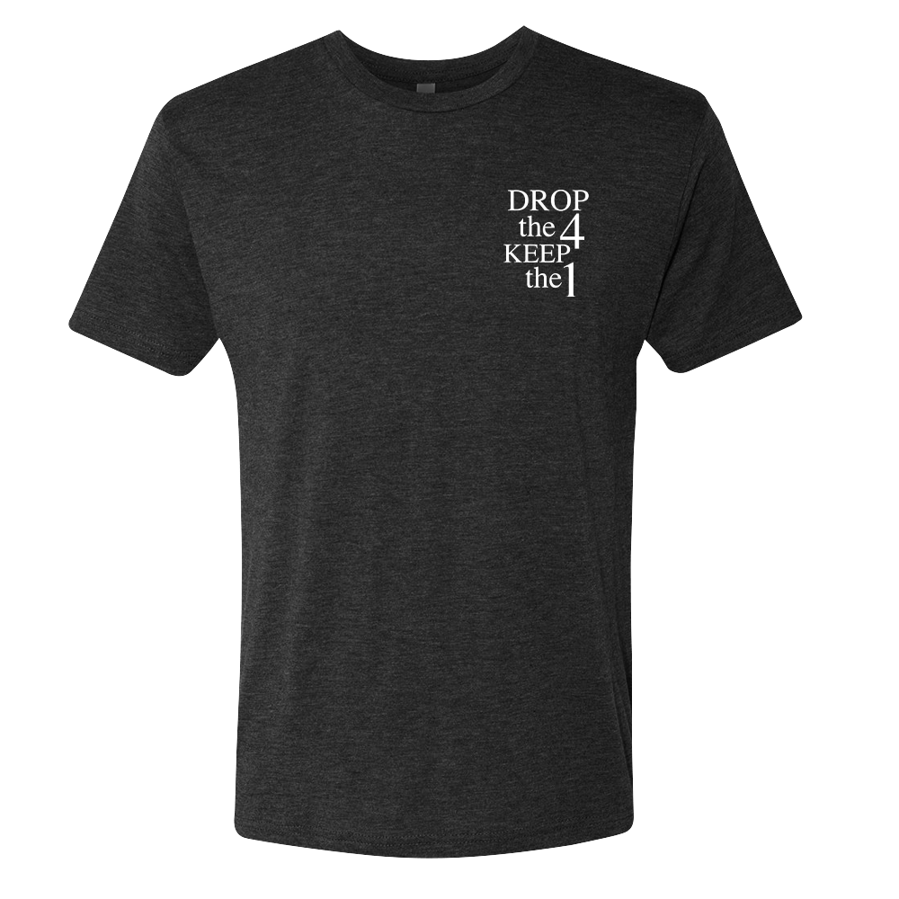 Survivor Keep The One Quote Men's Tri - Blend T - Shirt - Paramount Shop