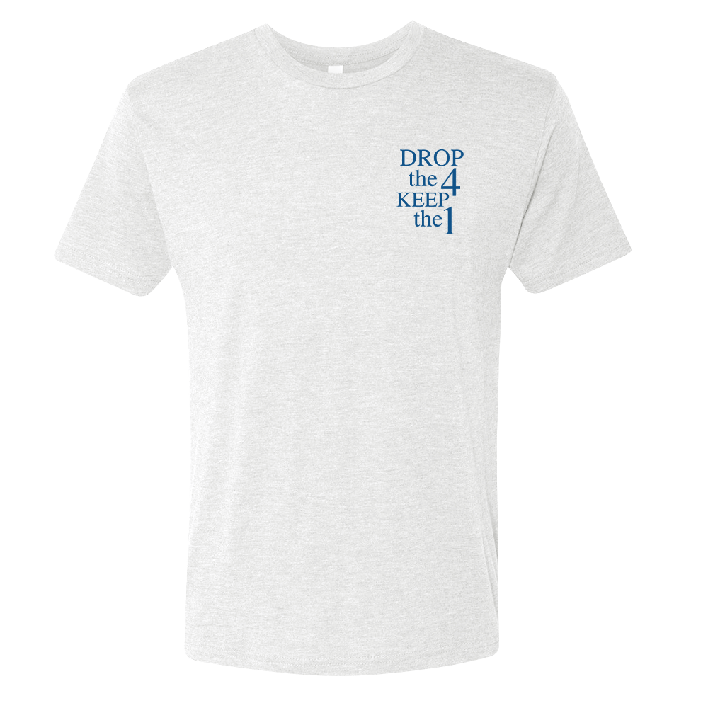 Survivor Keep The One Quote Men's Tri - Blend T - Shirt - Paramount Shop