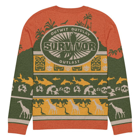 Survivor Outwit Outplay Outlast Holiday Unisex Sweater - Paramount Shop