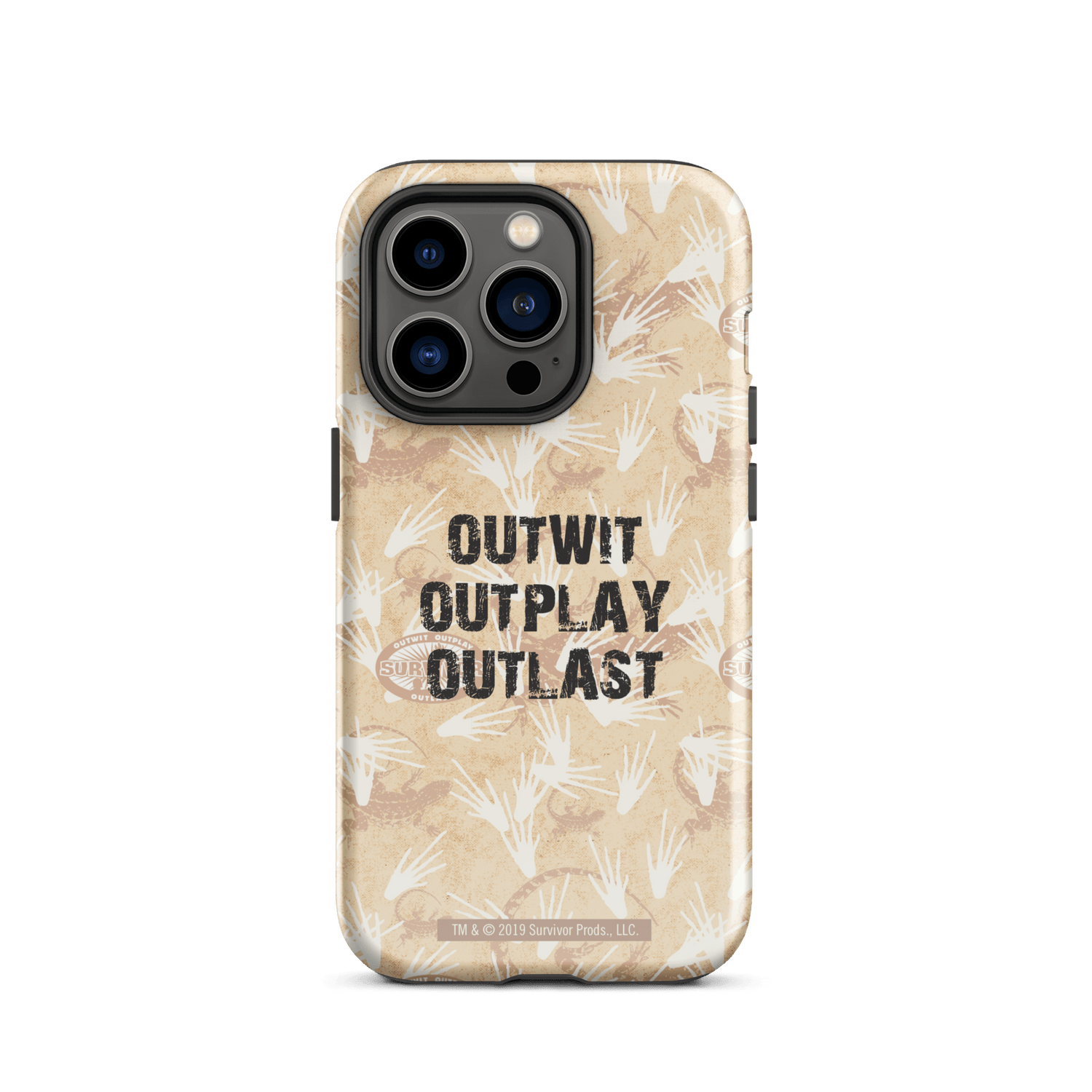 Survivor Outwit, Outplay, Outlast Tough Phone Case - iPhone - Paramount Shop