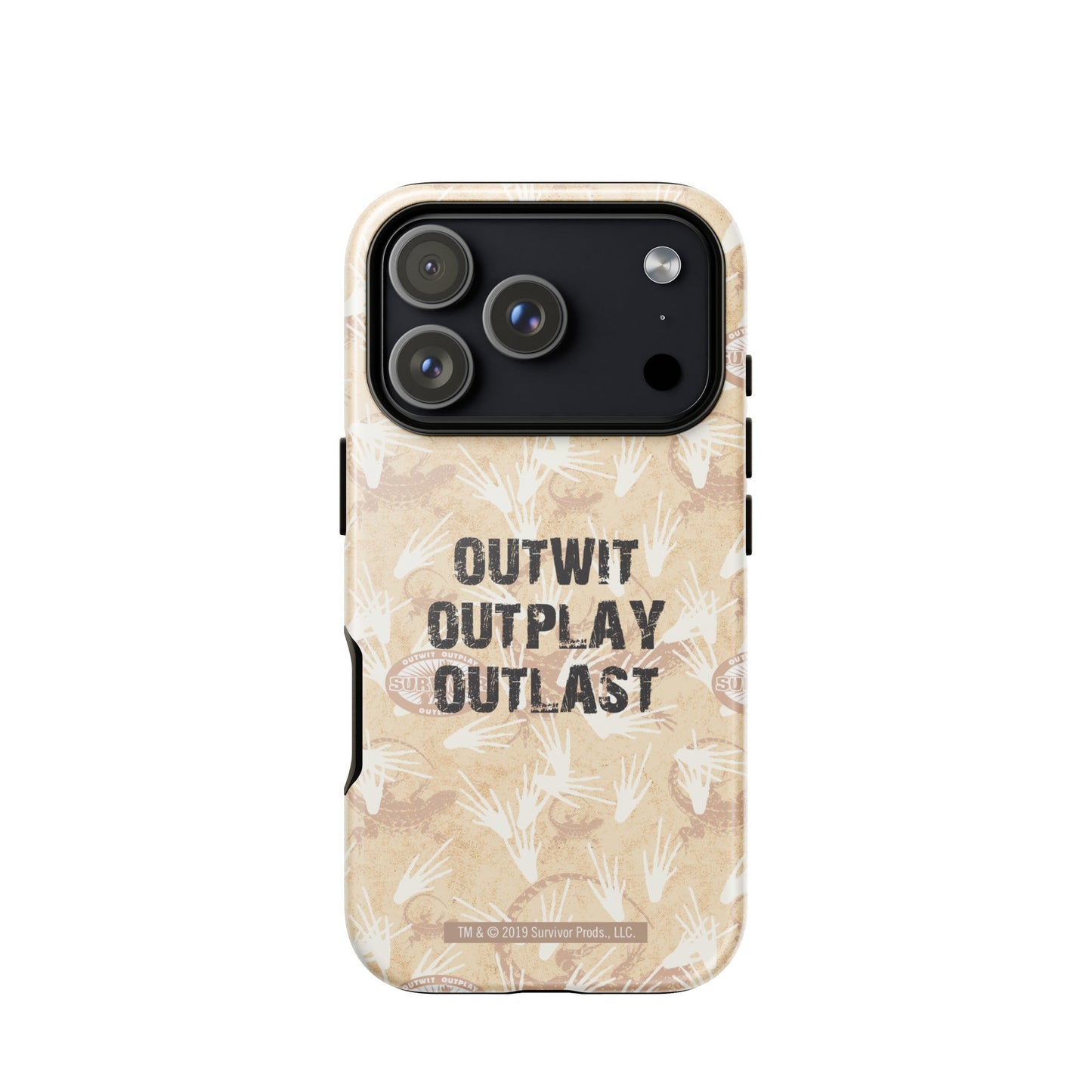 Survivor Outwit, Outplay, Outlast Tough Phone Case - iPhone - Paramount Shop