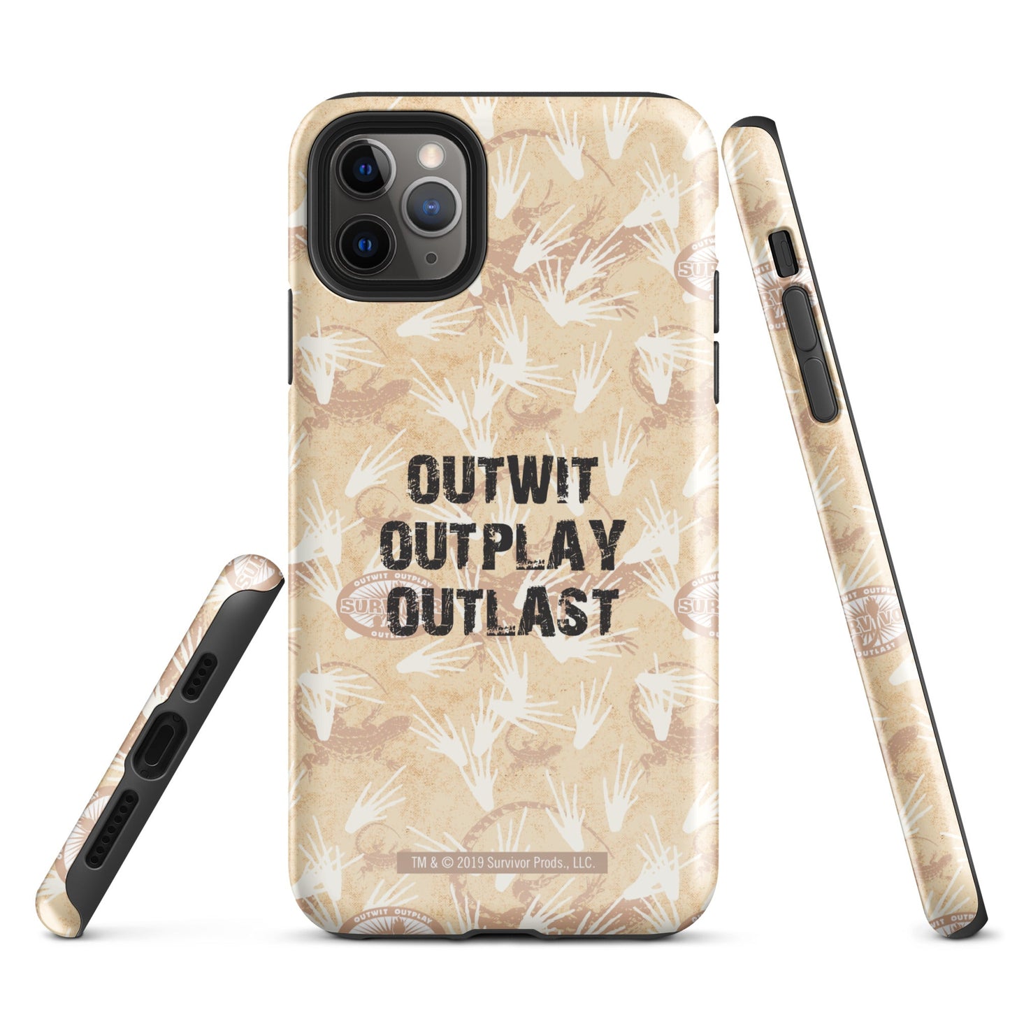 Survivor Outwit, Outplay, Outlast Tough Phone Case - iPhone - Paramount Shop