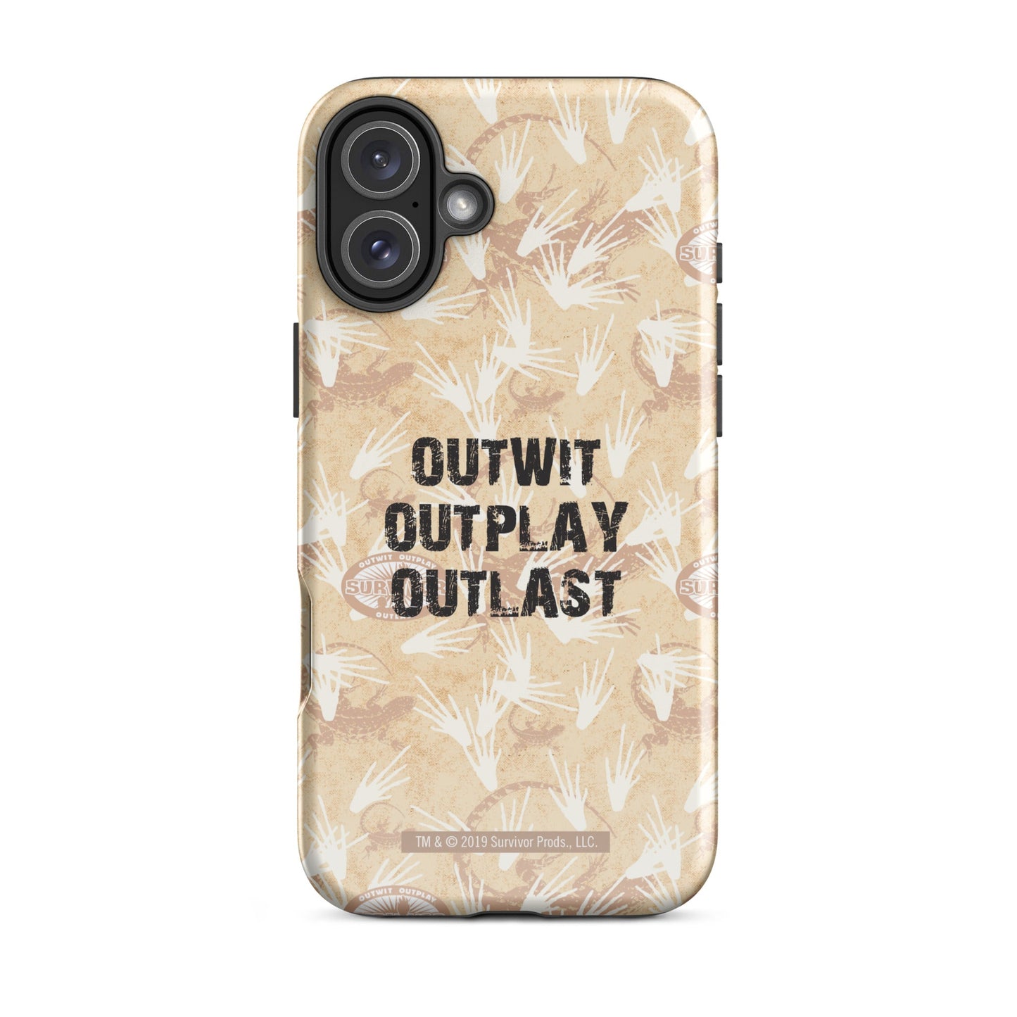 Survivor Outwit, Outplay, Outlast Tough Phone Case - iPhone - Paramount Shop