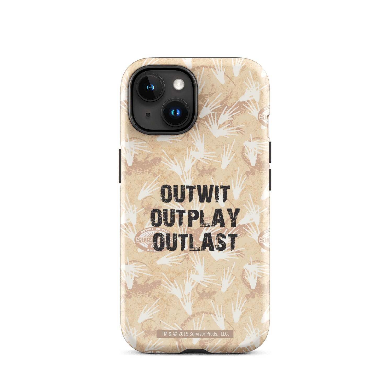 Survivor Outwit, Outplay, Outlast Tough Phone Case - iPhone - Paramount Shop