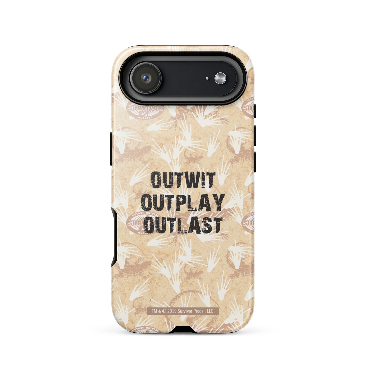 Survivor Outwit, Outplay, Outlast Tough Phone Case - iPhone - Paramount Shop