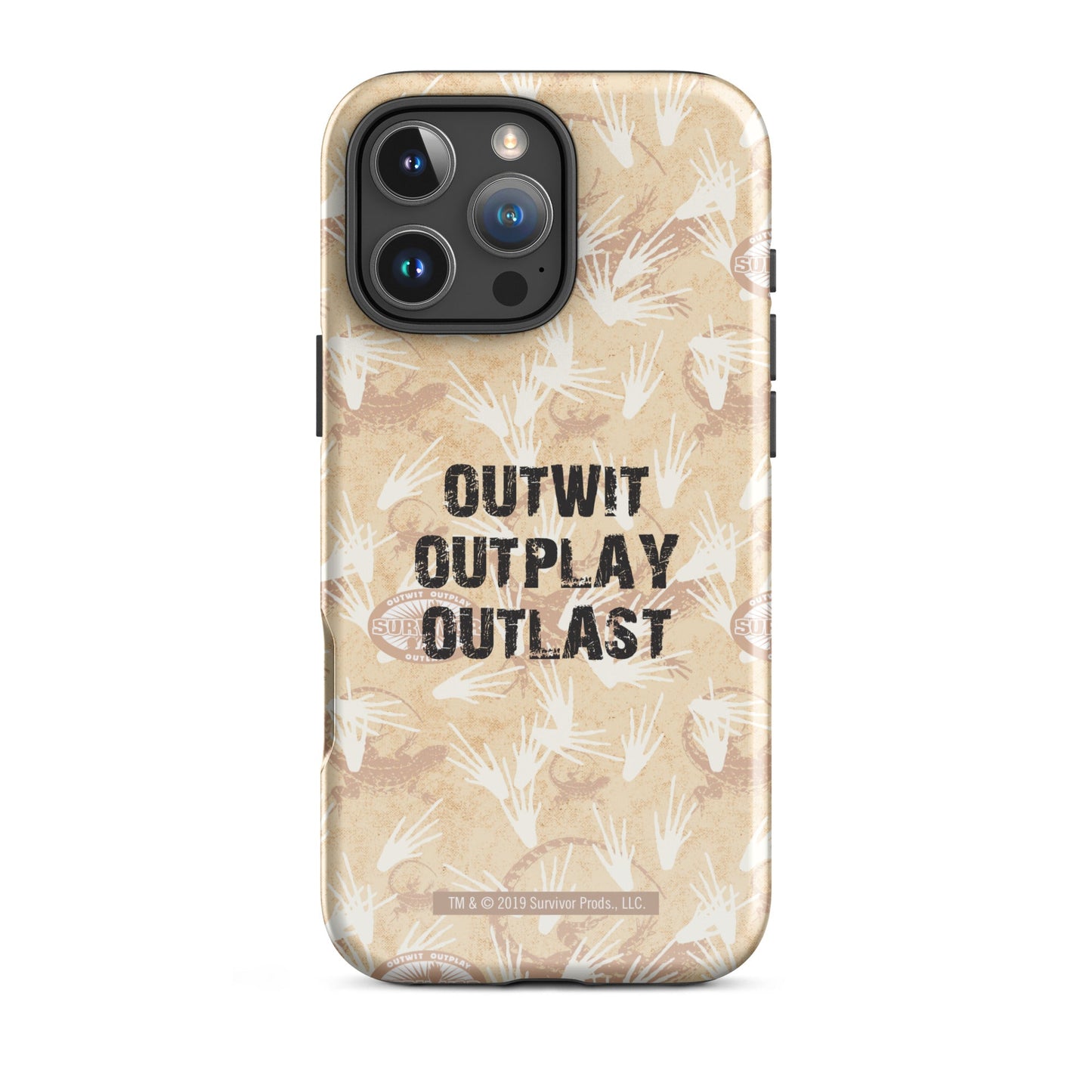 Survivor Outwit, Outplay, Outlast Tough Phone Case - iPhone - Paramount Shop
