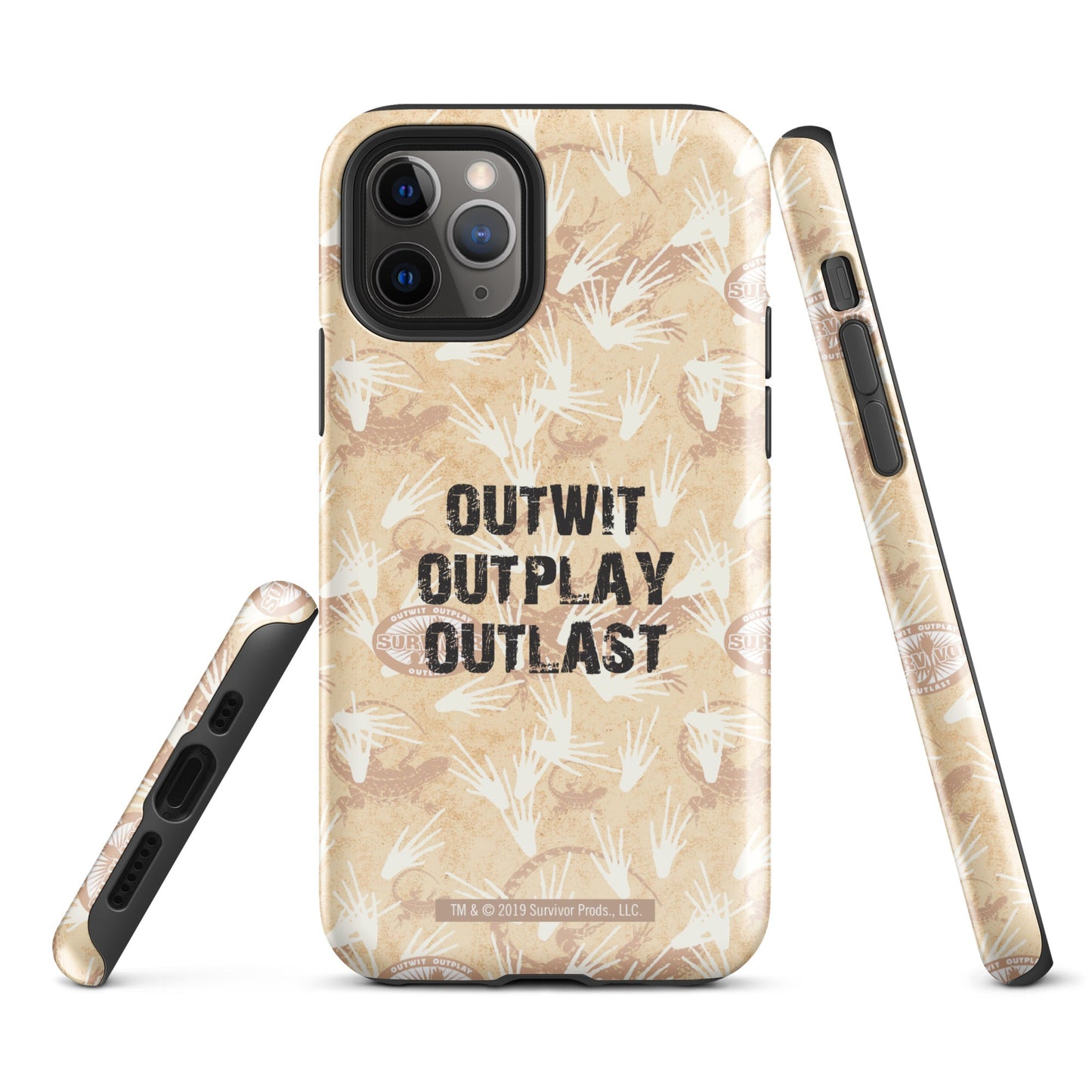 Survivor Outwit, Outplay, Outlast Tough Phone Case - iPhone - Paramount Shop