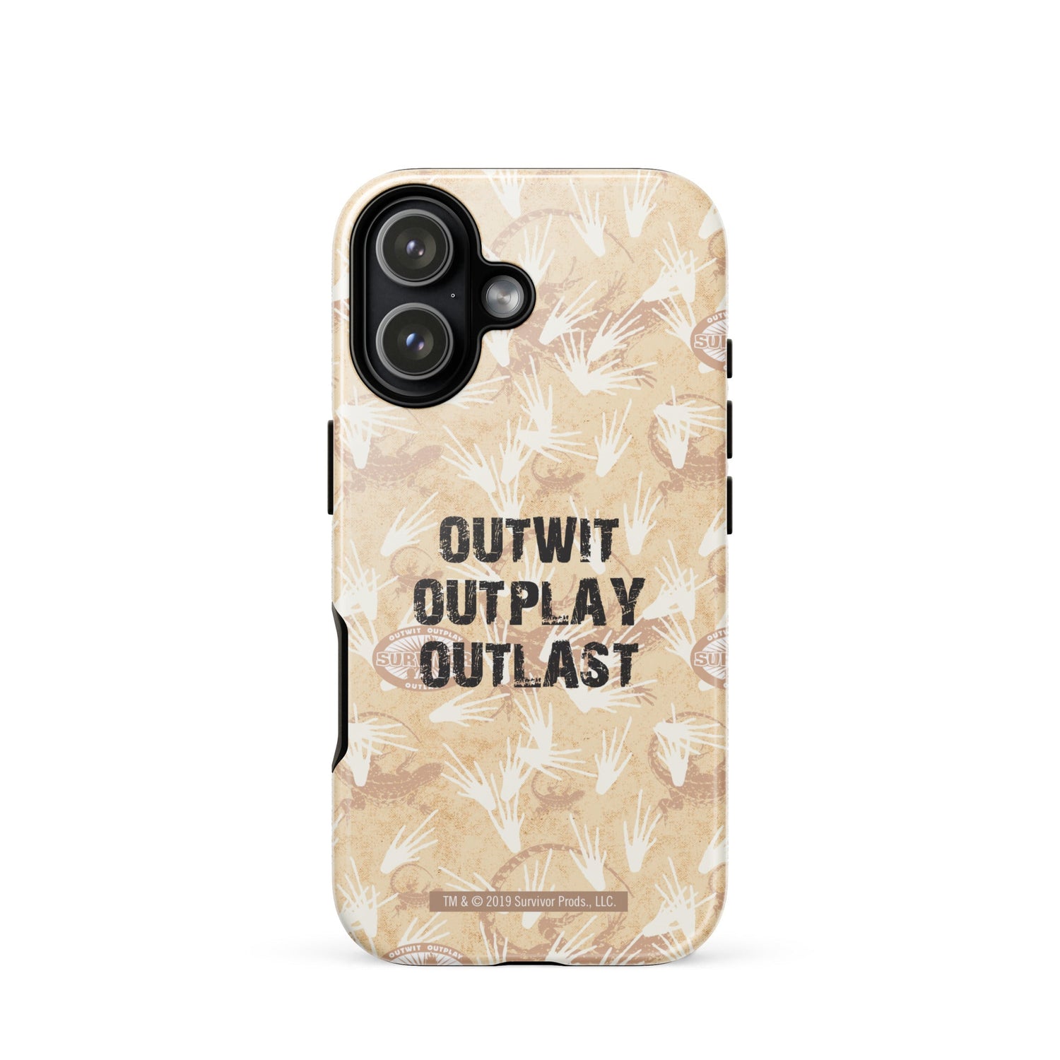 Survivor Outwit, Outplay, Outlast Tough Phone Case - iPhone - Paramount Shop
