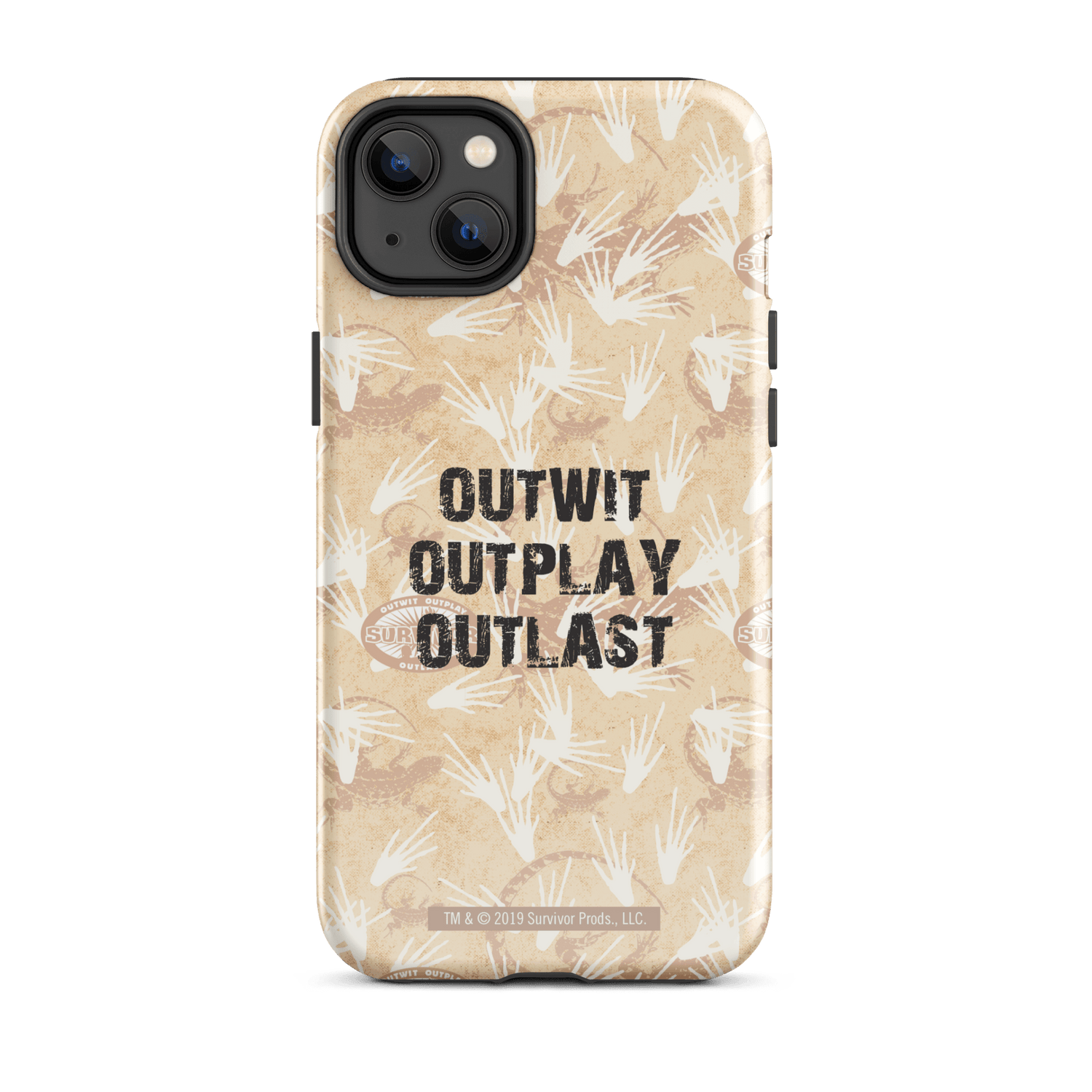Survivor Outwit, Outplay, Outlast Tough Phone Case - iPhone - Paramount Shop