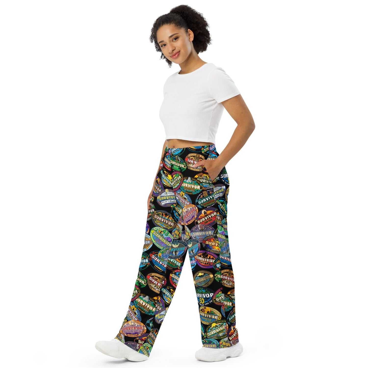 Survivor Pajama Pants 50 Seasons Logo - Paramount Shop