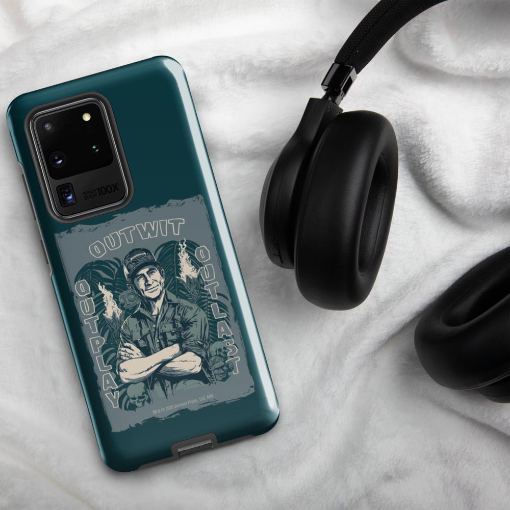 Survivor Samsung Tough Case Jeff Tribal Outwit. Outplay. Outlast. - Paramount Shop