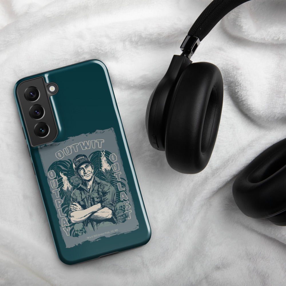 Survivor Samsung Tough Case Jeff Tribal Outwit. Outplay. Outlast. - Paramount Shop