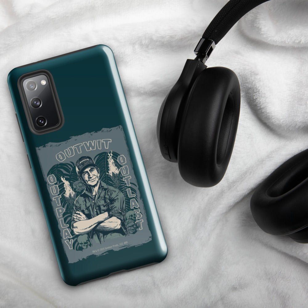 Survivor Samsung Tough Case Jeff Tribal Outwit. Outplay. Outlast. - Paramount Shop
