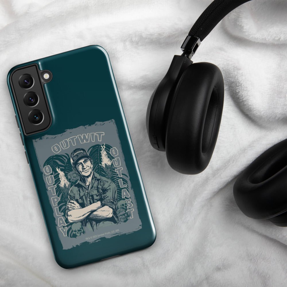 Survivor Samsung Tough Case Jeff Tribal Outwit. Outplay. Outlast. - Paramount Shop