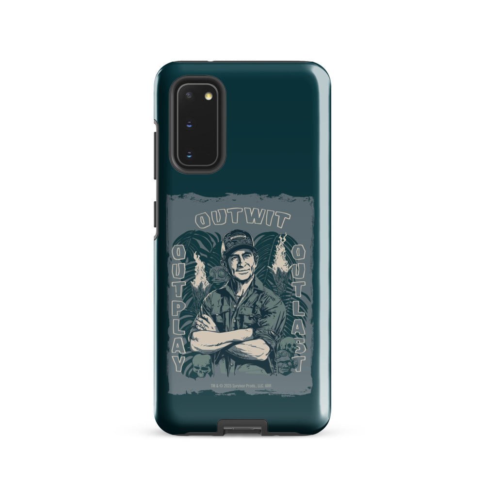 Survivor Samsung Tough Case Jeff Tribal Outwit. Outplay. Outlast. - Paramount Shop