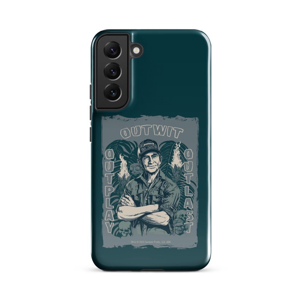 Survivor Samsung Tough Case Jeff Tribal Outwit. Outplay. Outlast. - Paramount Shop