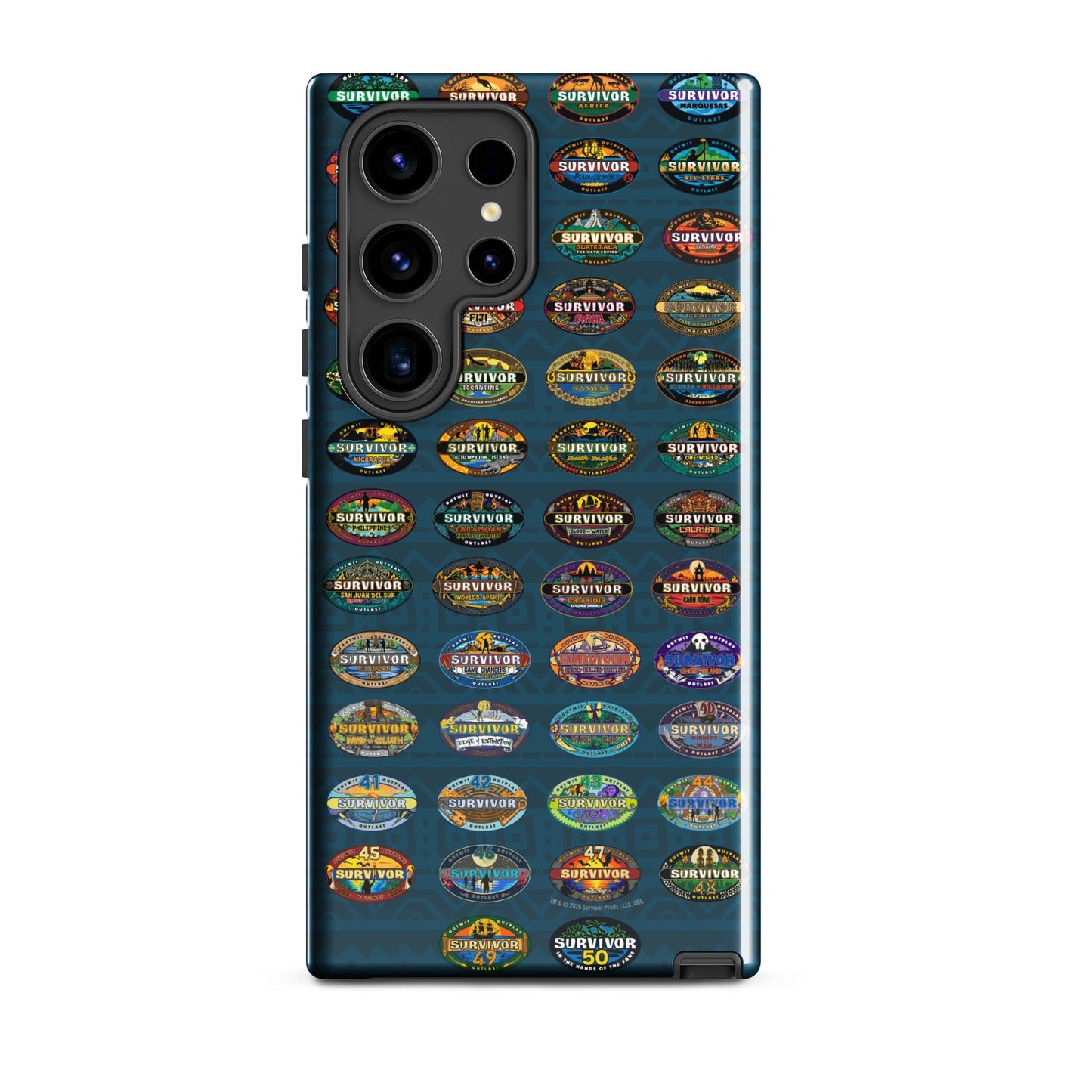 Survivor Samsung Tough Phone Case 50 Seasons Logo - Paramount Shop
