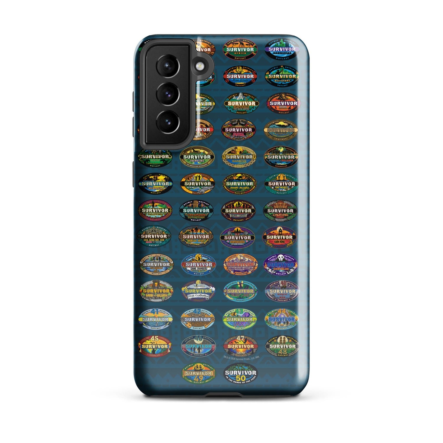 Survivor Samsung Tough Phone Case 50 Seasons Logo - Paramount Shop