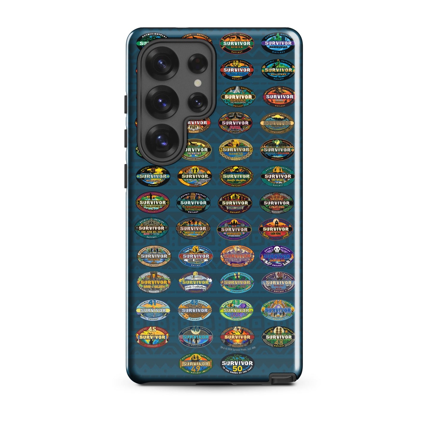 Survivor Samsung Tough Phone Case 50 Seasons Logo - Paramount Shop
