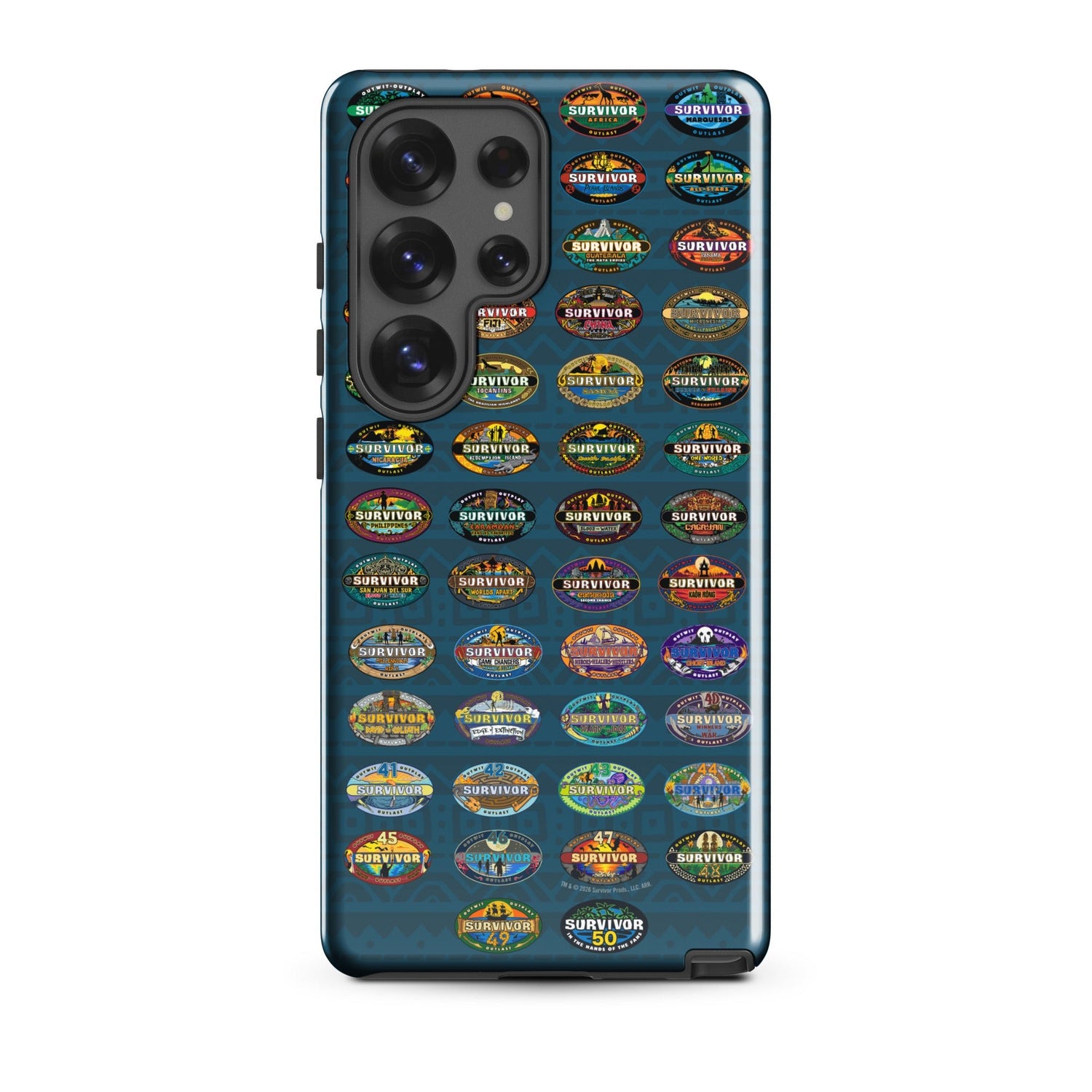 Survivor Samsung Tough Phone Case 50 Seasons Logo - Paramount Shop