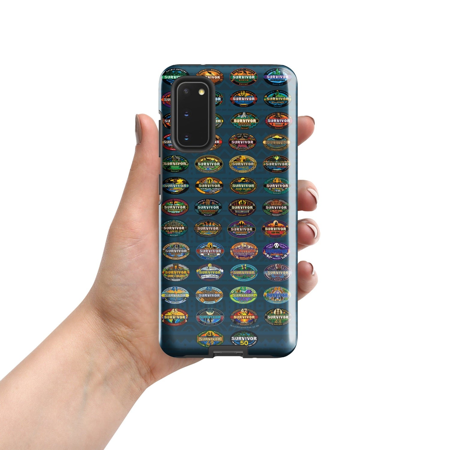 Survivor Samsung Tough Phone Case 50 Seasons Logo - Paramount Shop