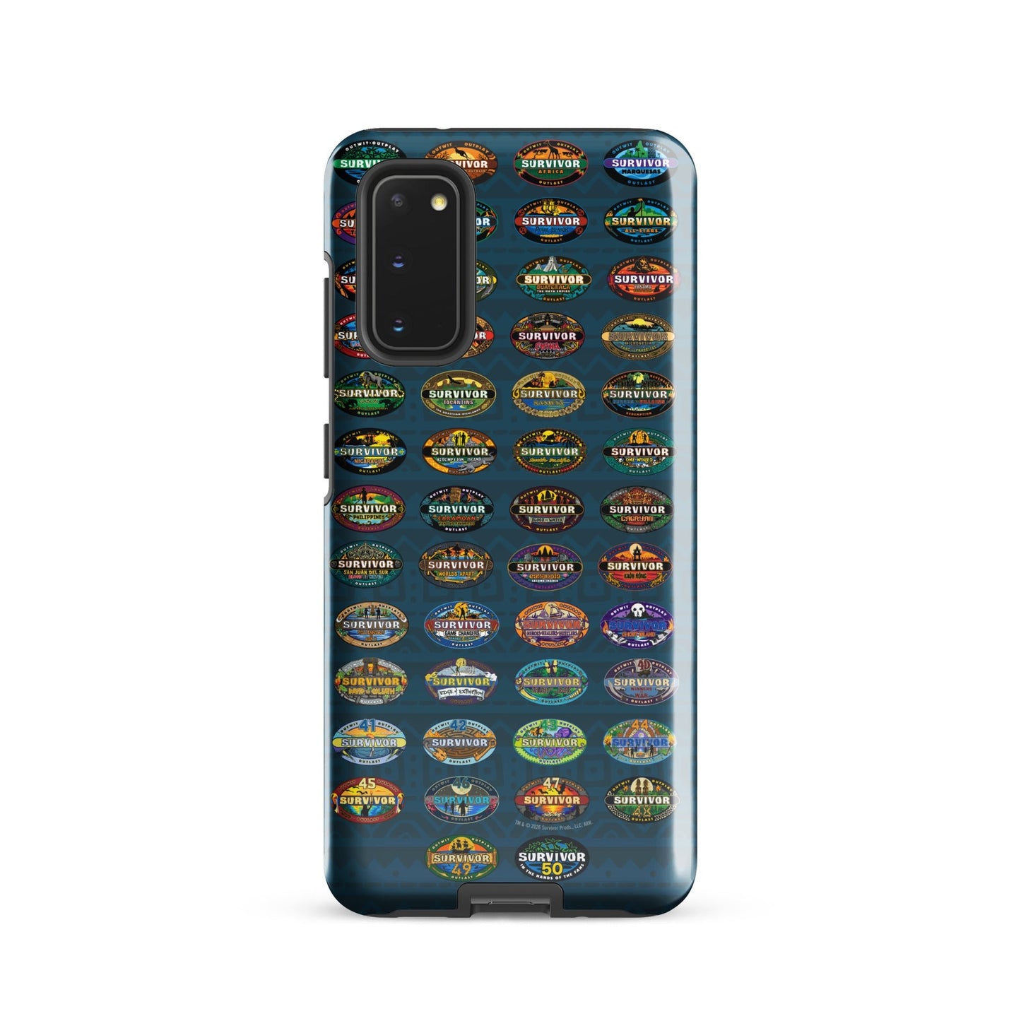 Survivor Samsung Tough Phone Case 50 Seasons Logo - Paramount Shop