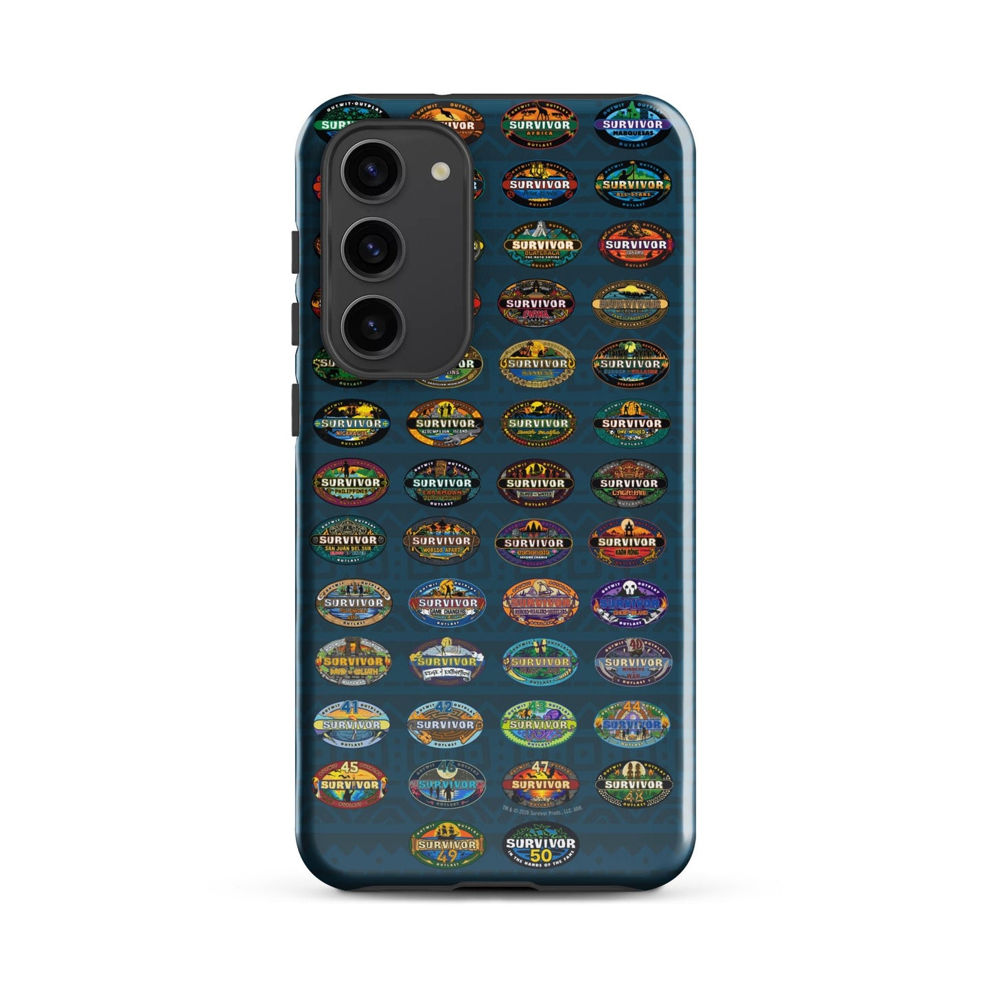 Survivor Samsung Tough Phone Case 50 Seasons Logo - Paramount Shop