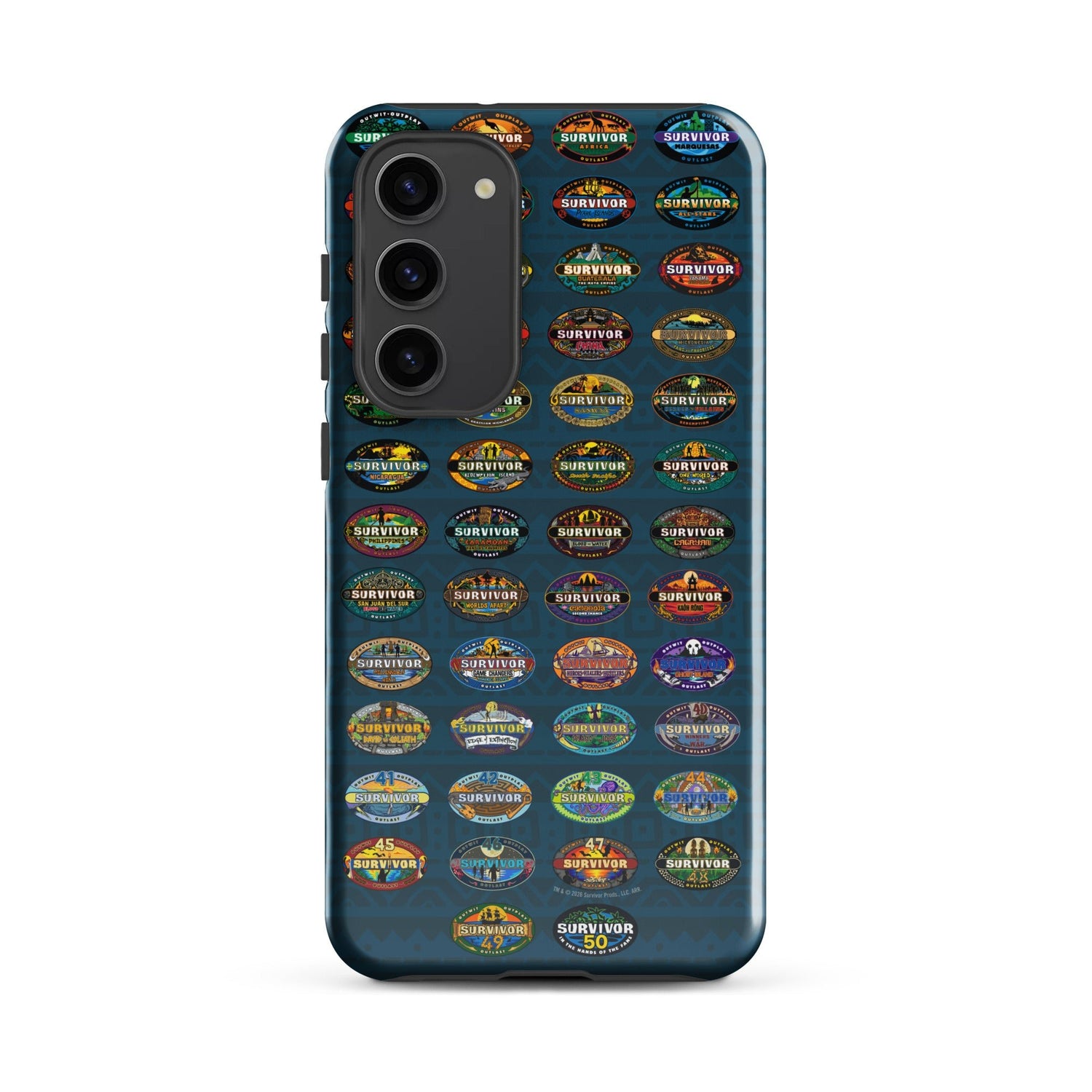 Survivor Samsung Tough Phone Case 50 Seasons Logo - Paramount Shop