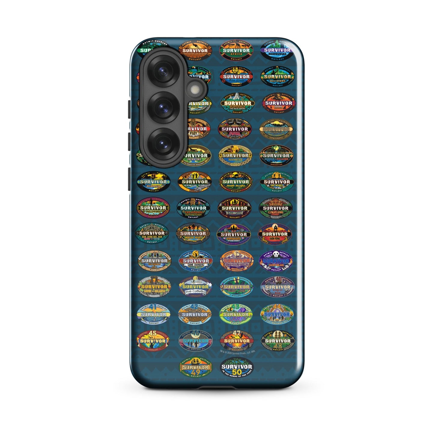 Survivor Samsung Tough Phone Case 50 Seasons Logo - Paramount Shop
