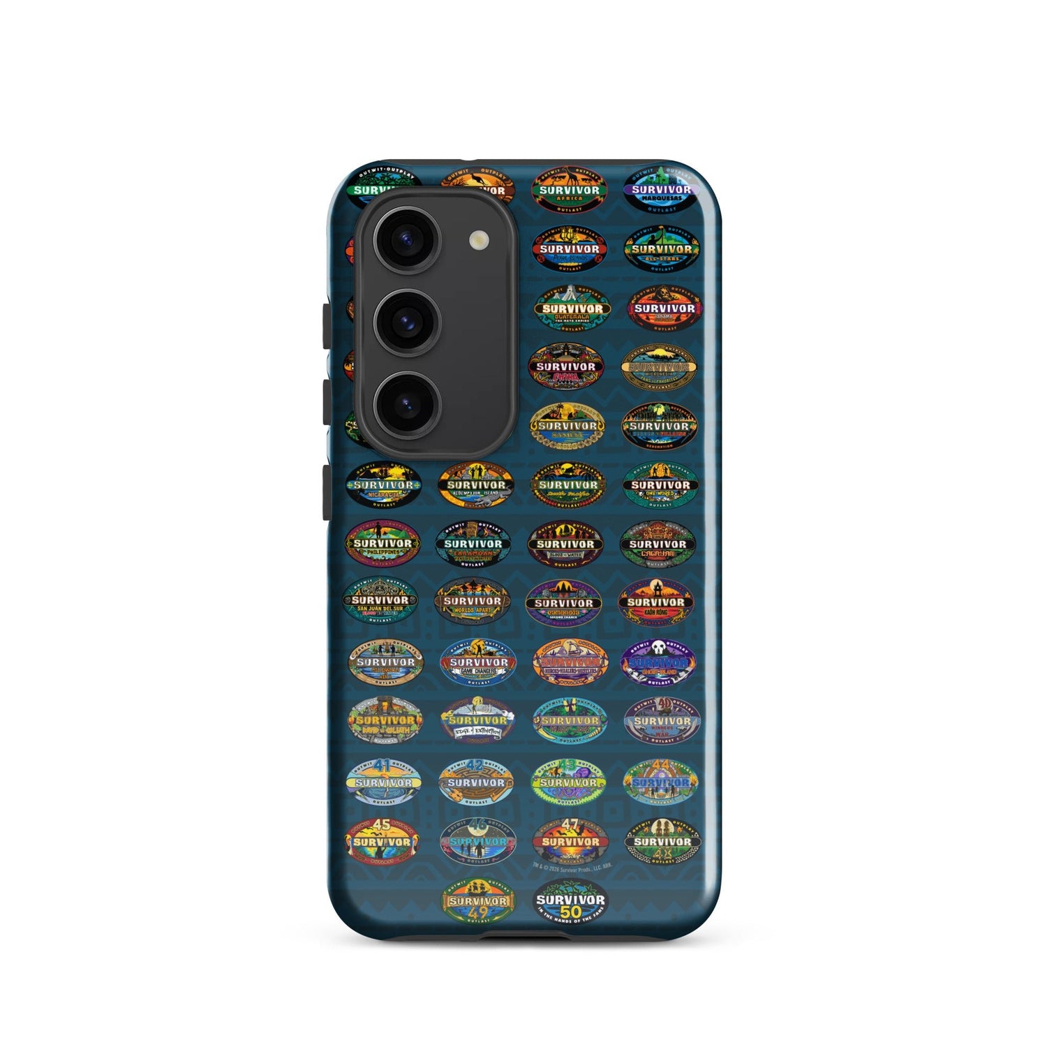 Survivor Samsung Tough Phone Case 50 Seasons Logo - Paramount Shop