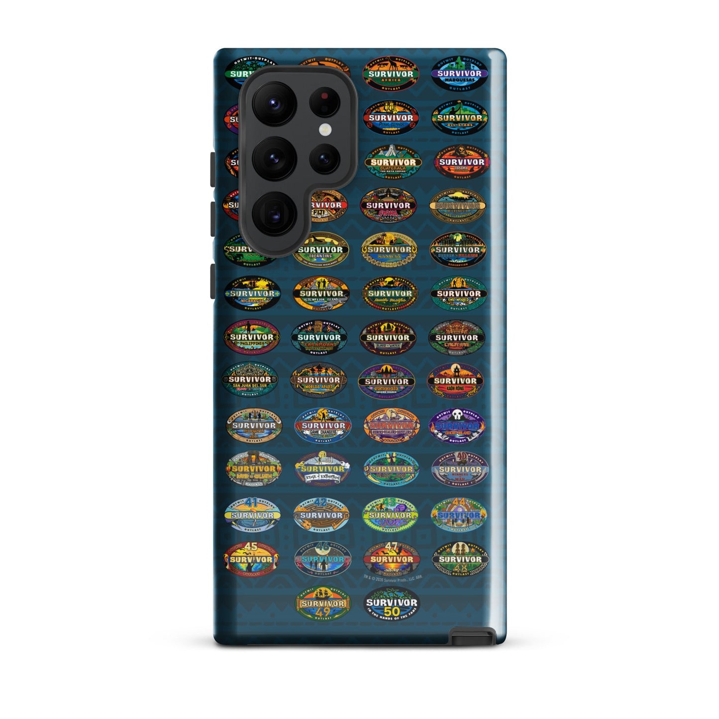 Survivor Samsung Tough Phone Case 50 Seasons Logo - Paramount Shop